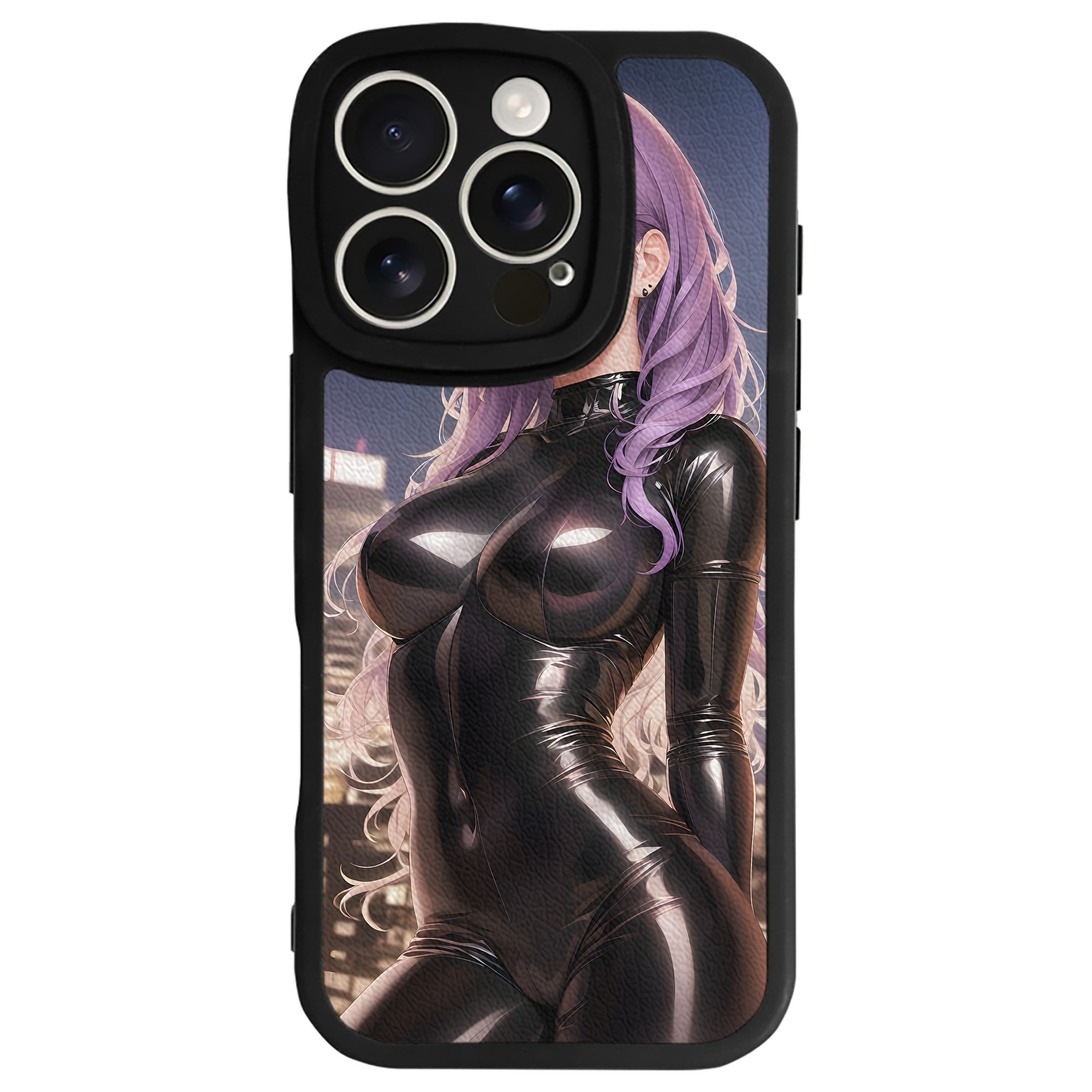 （画像用） EVA 新世紀エヴァンゲリオン 【iPhone 16シリーズ対応】シリコンスマホケース（レザー調） 材質：シリコン
